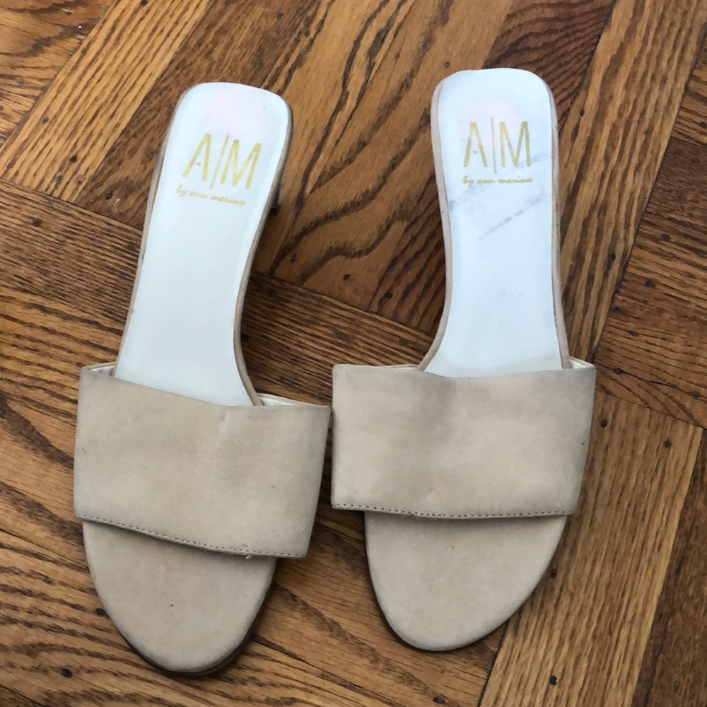 Confortable Cream sandals 👡
